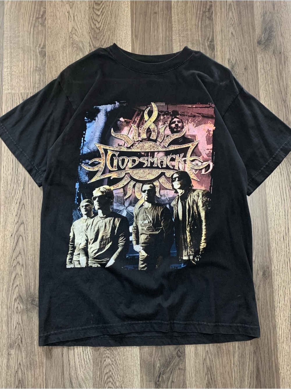 Vintage 2000s Godsmack Double Sided Band Shirt